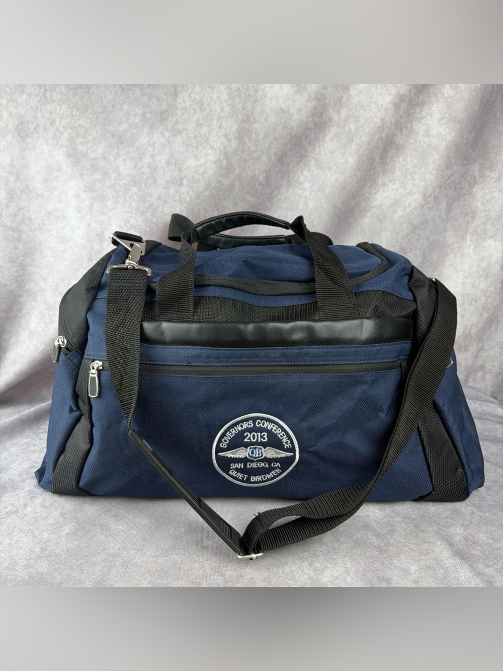 2013 Quiet Birdmen QB Governors Conference San Diego Aviation Duffel Bag